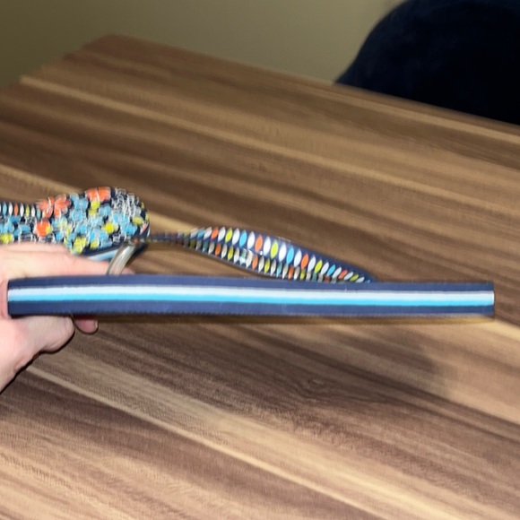 Vera Bradley chandelier garden flip flops size 5 - 6. NWOT - Picture 5 of 11